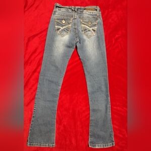 Wallflower Boot-Cut Jeans with Contrast Stitching